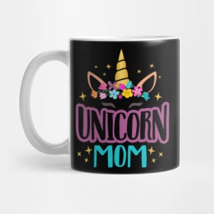 Unicorn Mom T Shirt Unicorns Birthday Party Squad Mug